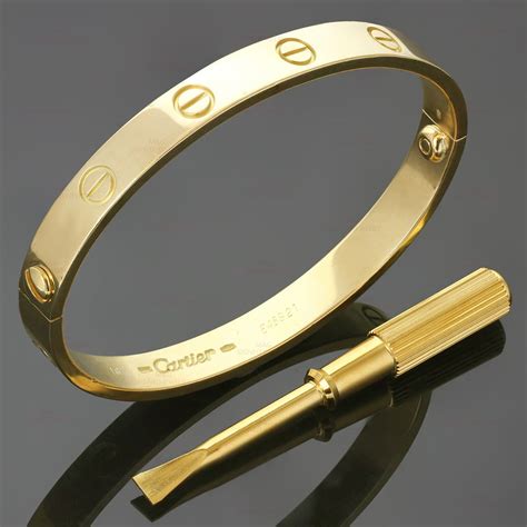 cartier lock bracelets|cartier bracelet with screwdriver.